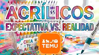 Don't buy ACRYLIC MARKERS without watching this: TEMU Haul screenshot 4