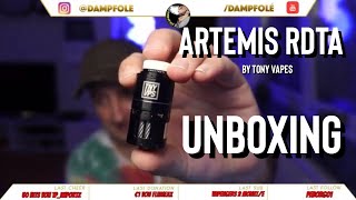 ARTEMIS RDTA | Thunderhead Creations & Tony Vapes! Live Unboxing (Wiederholung von Twitch)