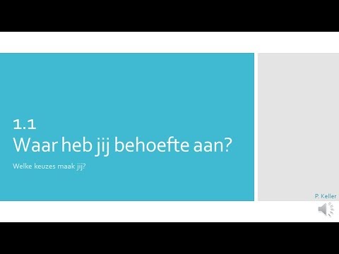 Video: Wat is behoefte en behoefte in ekonomie?