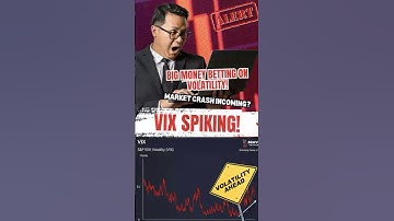 ⚠️ Market CRASH Coming? VIX ‘Fear Gauge’ Spikes!