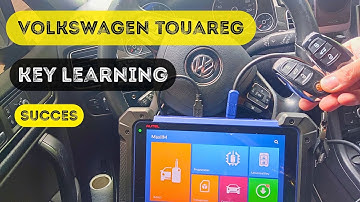 Volkswagen Touareg key learning by Autel IM608. Volkswagen Touareg key proramming by Autel. Full