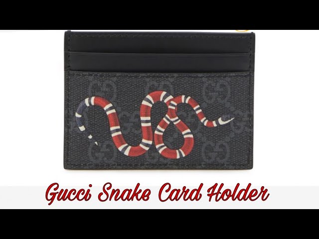 Gucci Snake Card Holder Review From DHGate