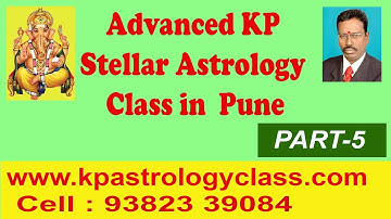 KP Astrology Class in English in Pune - 05 | Cuspal Interlink in KP Astrology | Astro Devaraj