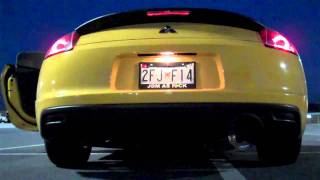 2009 Eclipse Header and cat delete and Pulley installed