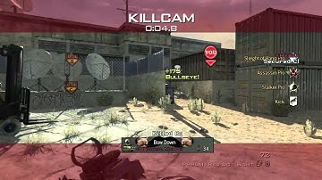 First Across the Map Throwing Knife MW3