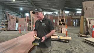 Watch This Timber Slab Turn Into A Luxury Table