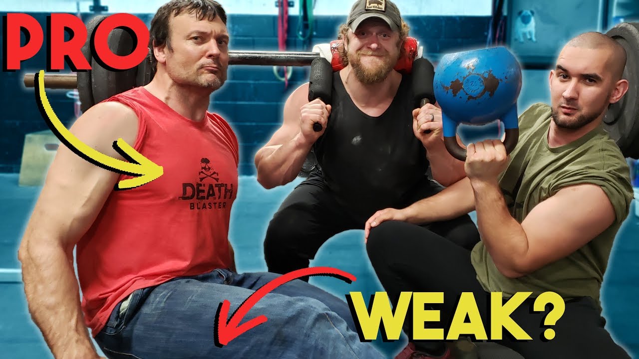 Pro Arm Wrestler = WEAK LEGS? Devon Larratt CANADA - YouTube