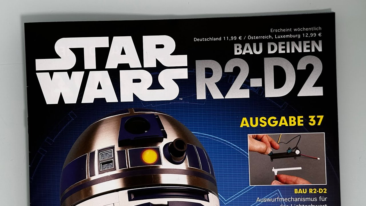 Star Wars Bau Deinen R2 D2 Ausgabe 37 - YouTube