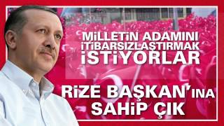 Rize, Erdoğan İçin Tek Ses, Tek Yürek Oluyor Resimi