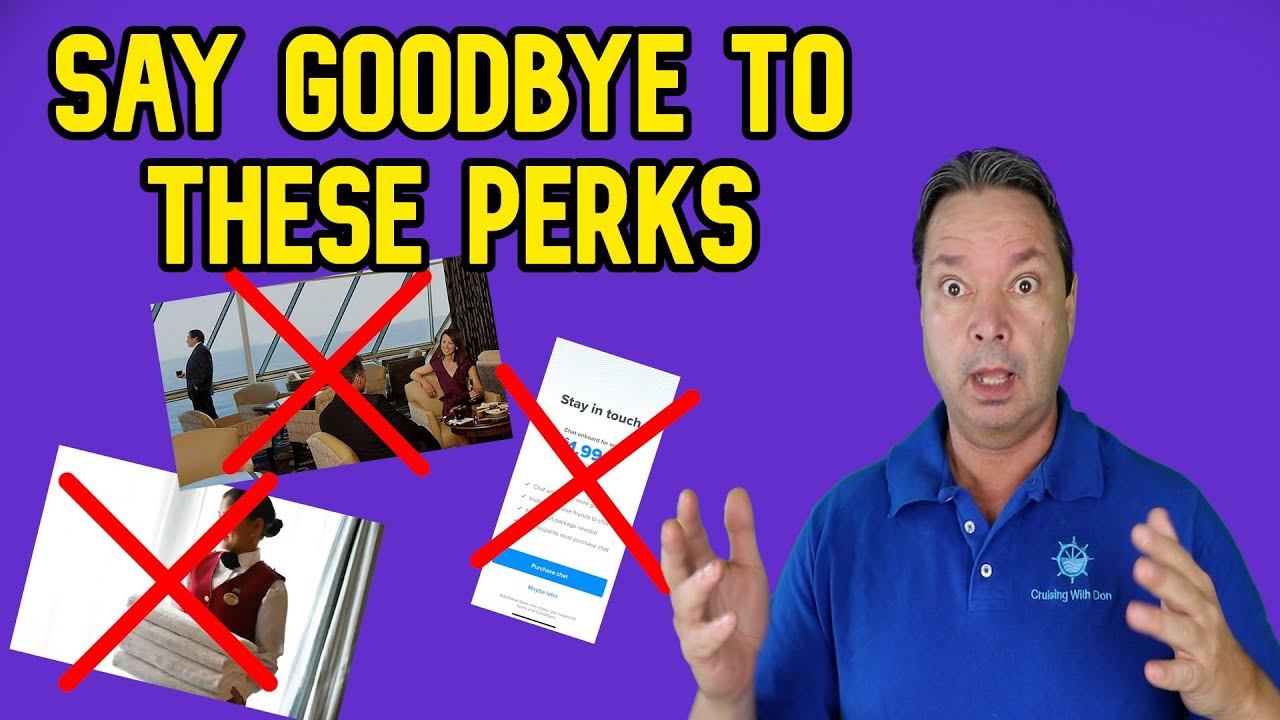 CRUISE NEWS - ROYAL CARIBBEAN REMOVING SOME POPULAR PERKS