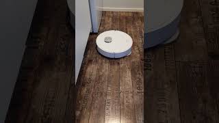 DreameBot L10 Ultra robot vacuum cleaning kitchen