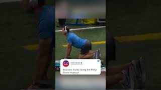 Brandon Staley Does The Philip Rivers Workout