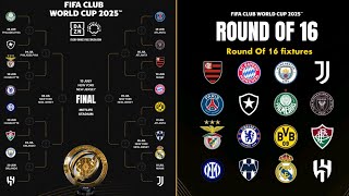 FIFA Club World Cup 2025 USA Fixtures Revealed! | Round of 16 Schedule