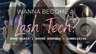 RICH OFF LASHES💕 |  HOW TO GET A LASH SUITE| HOME-BASED | BOOTH RENTALS | COMMISSION