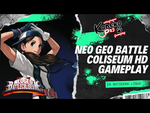 Gameplay: Neo Geo Battle Coliseum versión XBLA en Batocera