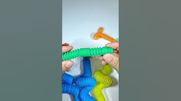 Robot Sound Creating satisfy More Mini Pop Tube#asmr sound #satisfyingvideos #relaxing #diy #asmr