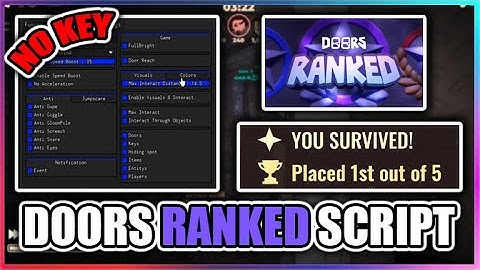 👁️ DOORS RANKED SCRIPT - ESP, NOTIFY, ANTI & MORE (NO KEY!!)