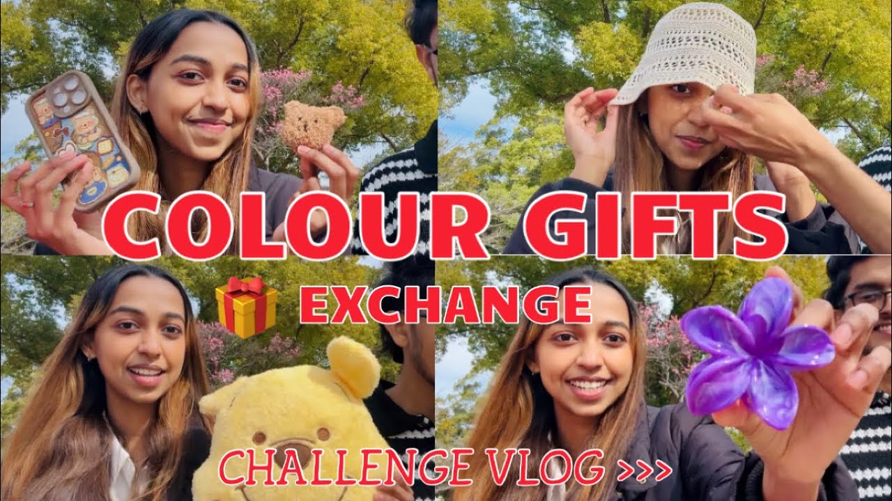පාට පාට තෑගි ගොඩයි 😮🎁 COLOUR GIFTS CHALLENGE ❤️ කවුද ලස්සනම තෑගි දුන්නේ ??? 🤔
