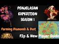 Farming Diamonds & Dust Expedition Season 1 Guide ( Early Game ) | AFK Arena Companions Indonesia