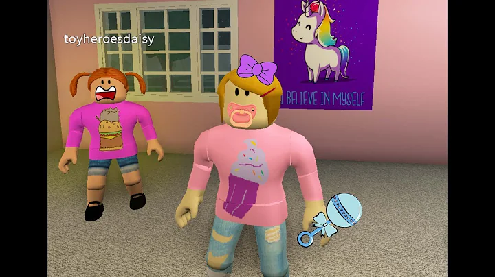 Roblox Daisy Babysits Molly!
