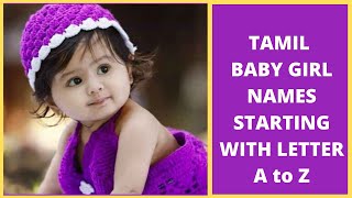 Tamil Baby Girl Names: Pure Tamil Name for Baby Girl with Meaning - 2020