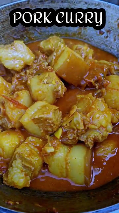 SPICY PORK BELLY RECIPE || TASTY PORK CURRY || #porkrecipes #porkcurryrecipe