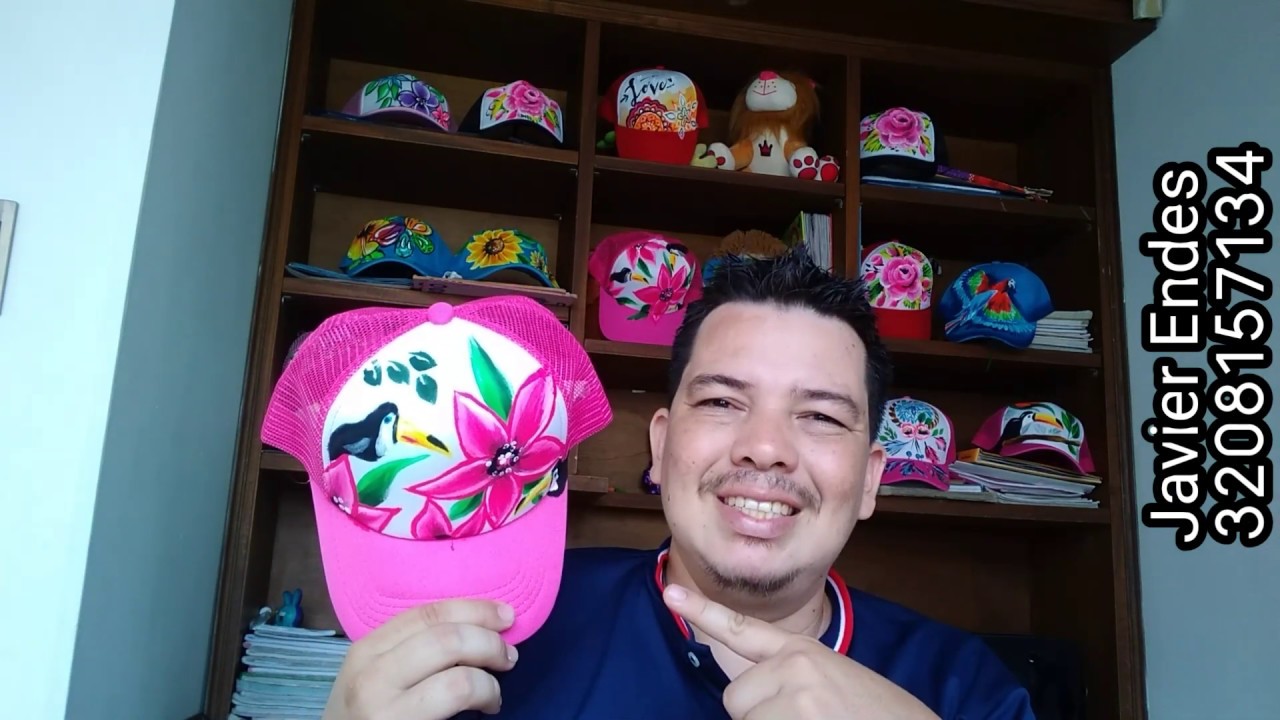 Como pintar una GORRA  PASO A PASO