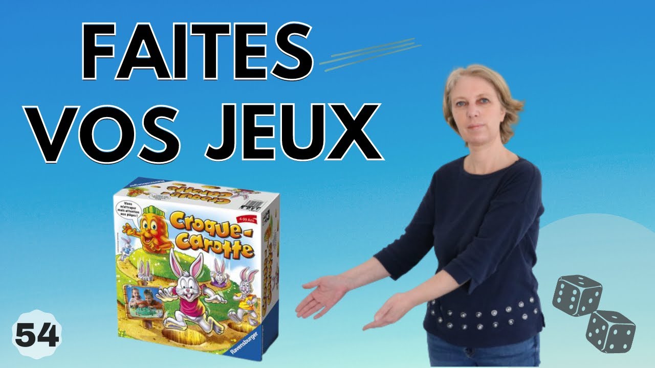 Présentation du jeu de société Croque Carotte 