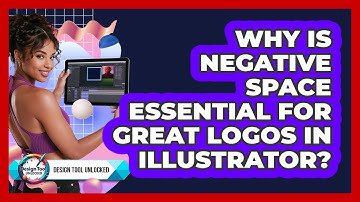 Why Is Negative Space Essential For Great Logos In Illustrator? - Design Tool Unlocked