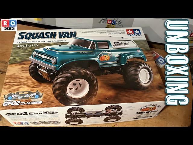 Tamiya Squash Van Unboxing & Motor Choice (GF-02) - YouTube