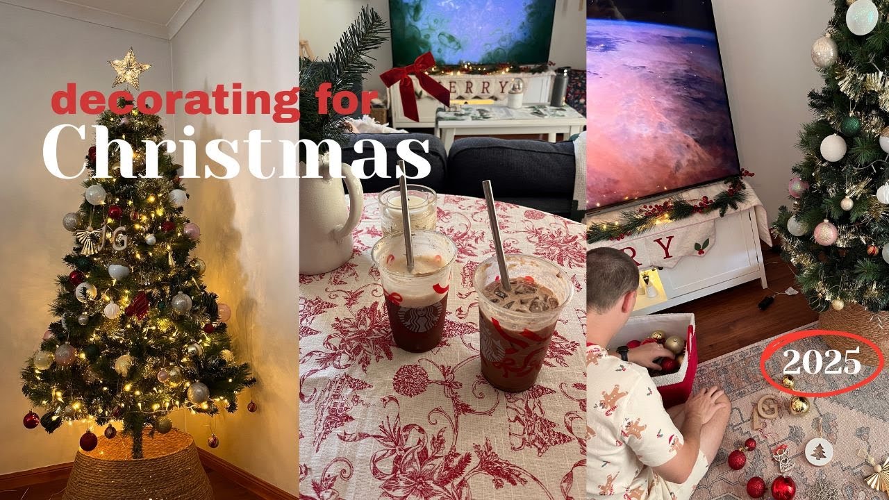 I'M BACK! let's decorate our place for Christmas together