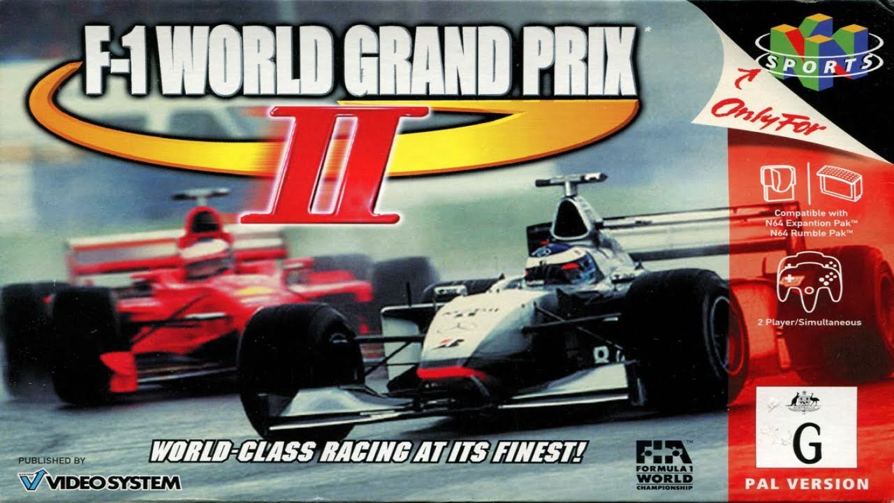 F-1 World Grand Prix II - Nintendo 64 - YouTube