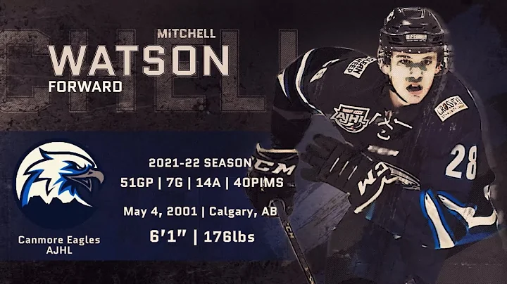 Mitchell Watson | 2021-22 Canmore Eagles Highlight...