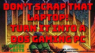 Не выбрасывайте этот ноутбук. Превратите его в игровой компьютер для DOS с помощью FreeDOS!