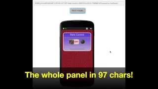 Mobile Interactive Universal Panel for Remote Control: panel desing concept. screenshot 5