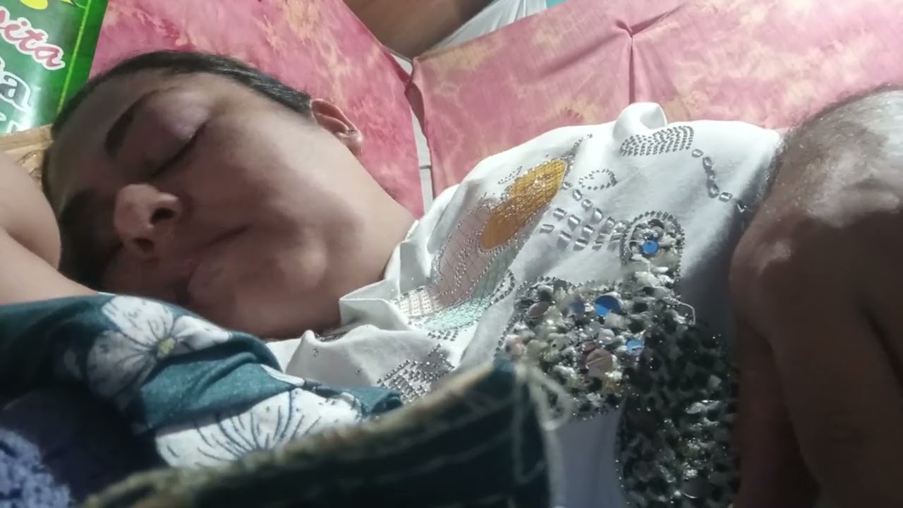 Girl has uncomfortable hiccups before going to bed #hiccups 