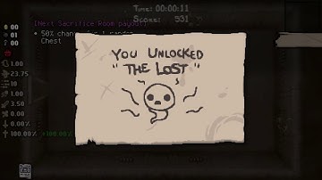 The easiest way to unlock The Lost with missing poster in Binding of Isaac  Afterbirth+