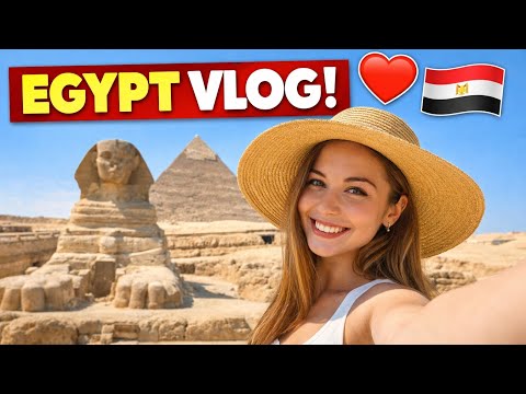 مدونة فيديو عن رحلة إلى مصر استكشاف الأهرامات في مصر