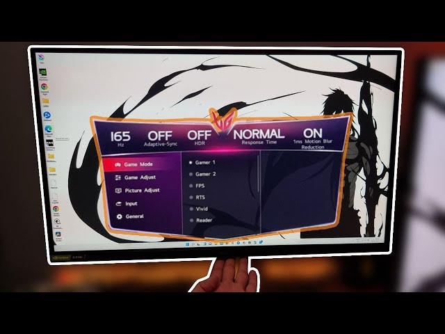 LG 27GP850 Monitor Settings Guide - Gaming, Work and Multimedia - YouTube