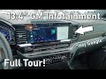 GM 13.4&quot; Infotainment Screen Full Tour | Google Assistant Built In!