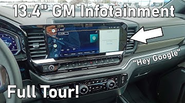 GM 13.4" Infotainment Screen Full Tour | Google Assistant Built In!