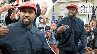 Kanye West goes on 10-minute blistering rant about Jesus, Hitler, Trump and his daughter