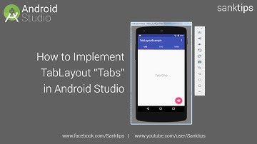 How to Implement TabLayout in Android Studio | Sanktips