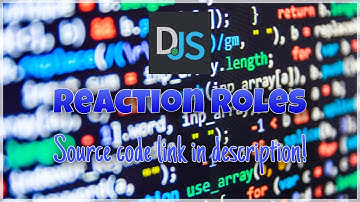 Reaction Roles bot | Discord | 2021