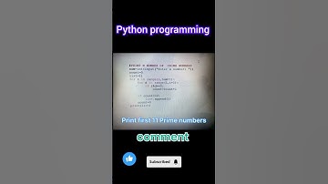 #Python program Print first n number of prime numbers #Python Programing #Prime numbers