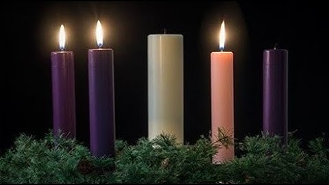 Lighting Our Third Advent Candle (Gaudete Sunday)