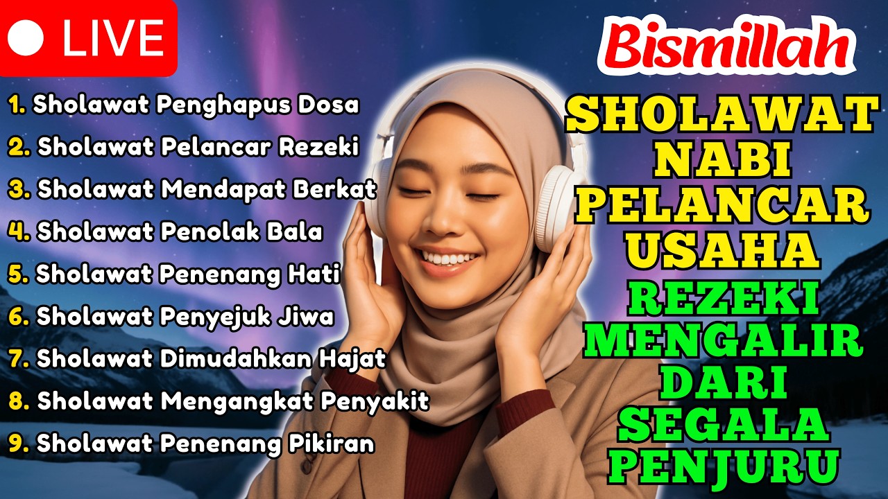 Sholawat Pelancar Rejeki Penenang Hati Pikiran | Sholawat Busyro, Sholawat Nabi Muhammad SAW