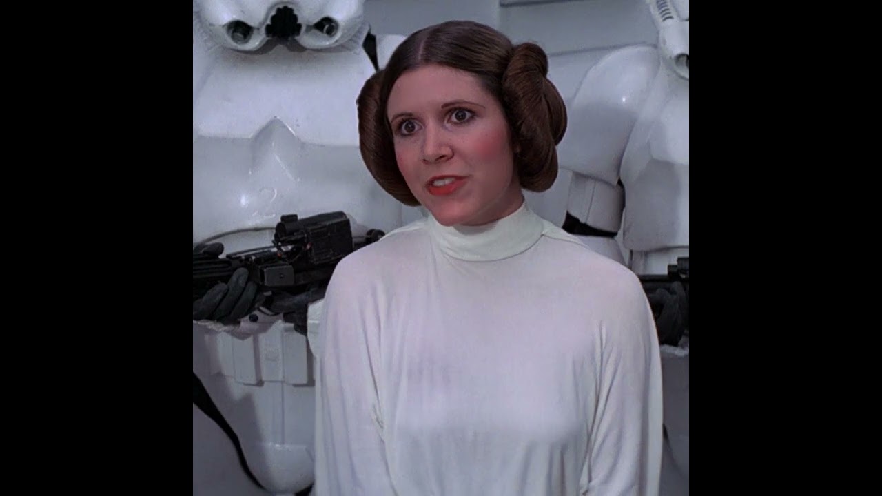 Вейдер троллит Лею с помощью своего встроенного магнитофона 