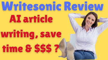 Write 500 word + quality articles in under 5 mins [Writesonic review and demo]