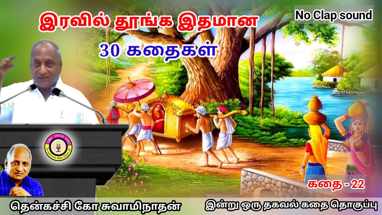துயரங்களை தொலைப்பது எப்படி | கவலை மறந்து தூங்க Thenkachi Ko Swaminathan Stories - 22